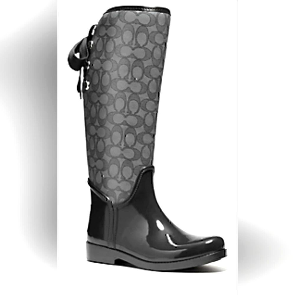 Coach Tristee Raunboots, sz 8B, Black    